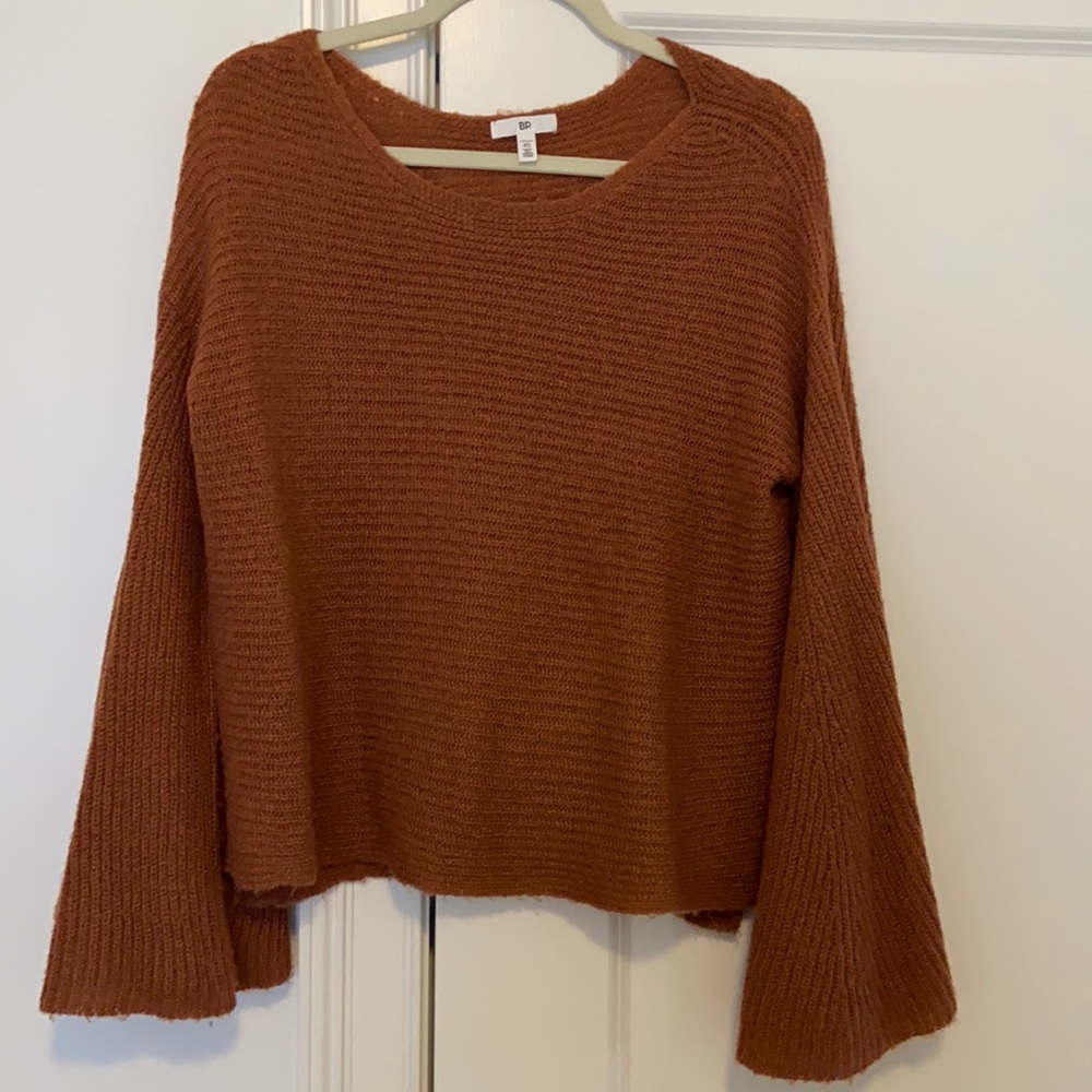 brown sweater size XS